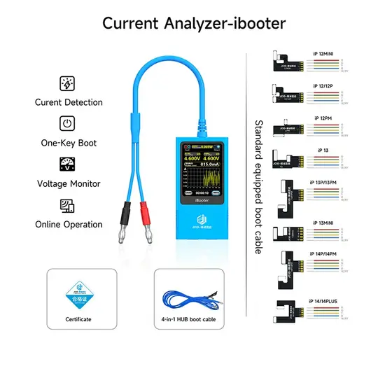JC Intelligent Drawing Current Analyzer iBooter