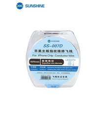 SUNSHINE SS-007D for IPhone PCB Fingerprint Repair Jump Wire 150M/0.01MM