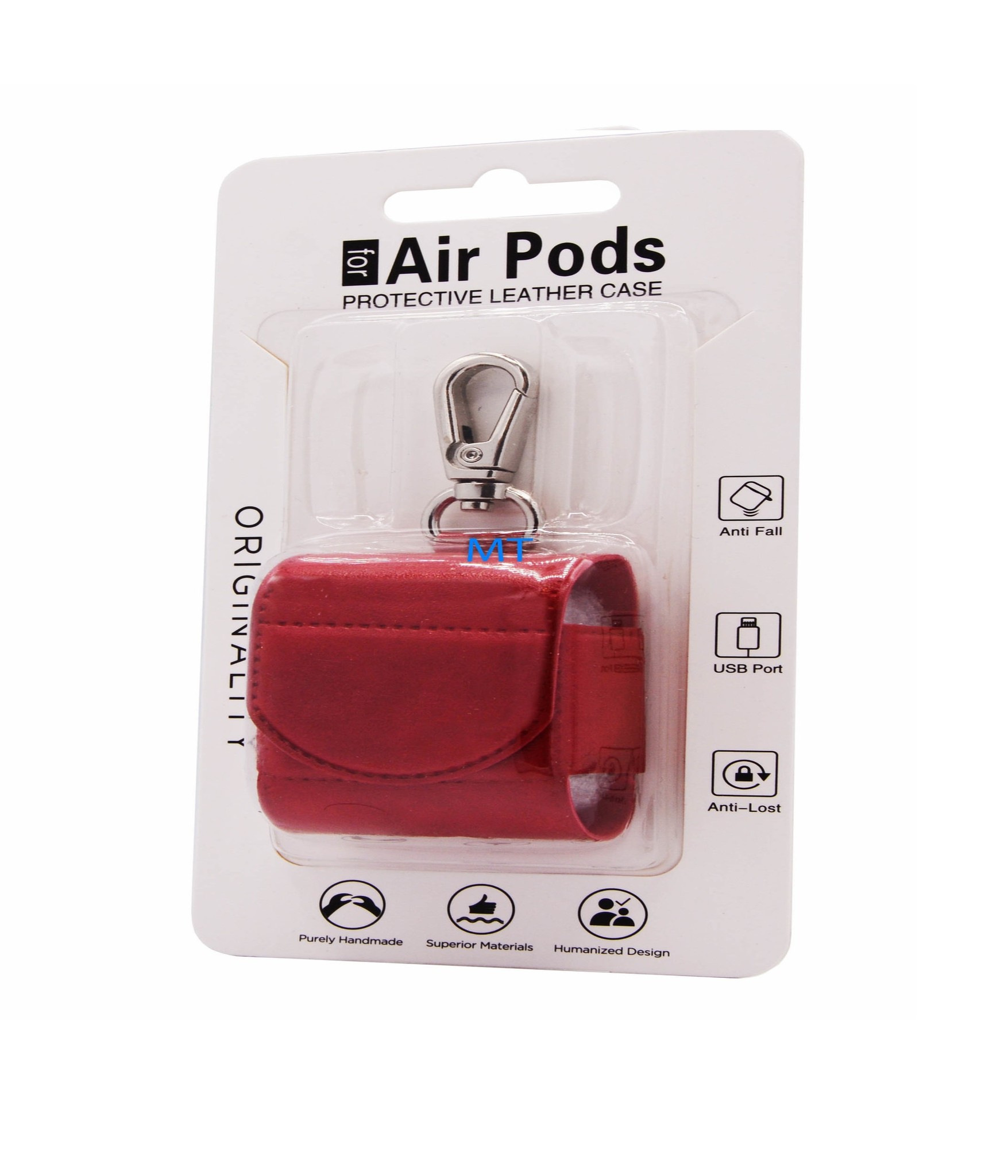 Airpods Protective leather Case, foto 2 van 4