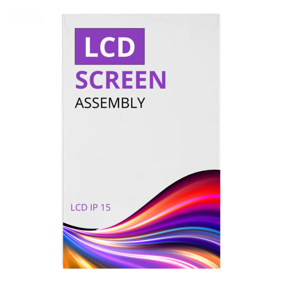 LCD Soft Oled For IPhone 15 White Box (Replaceable IC)