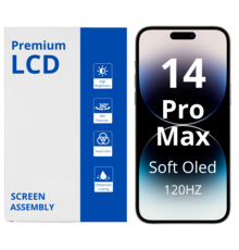 LCD Soft Oled For IPhone 14 Pro Max White Box 120HZ