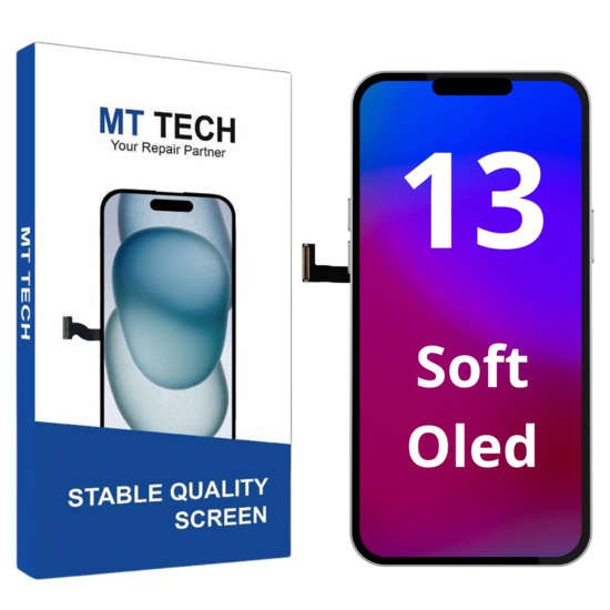 LCD For IPhone 13 Soft Oled MT Tech (Replaceable IC)