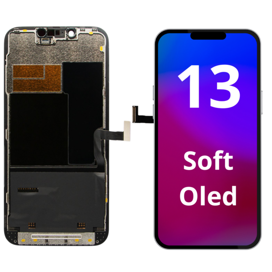 LCD Soft Oled For IPhone 13 White Box (Replaceable IC)