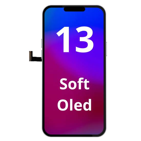 LCD Soft Oled For IPhone 13 White Box (Replaceable IC)