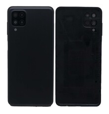 Back Cover with Camera Lens for Samsung A12 Black Non Original