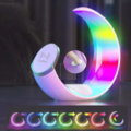 Earldom 4 in 1 RGB Wireless Charging Stand For Watch / Phone / Headset  WC55