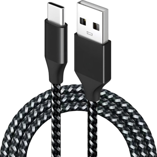 Braided Magnetic USB To USB-C CABLE 1M