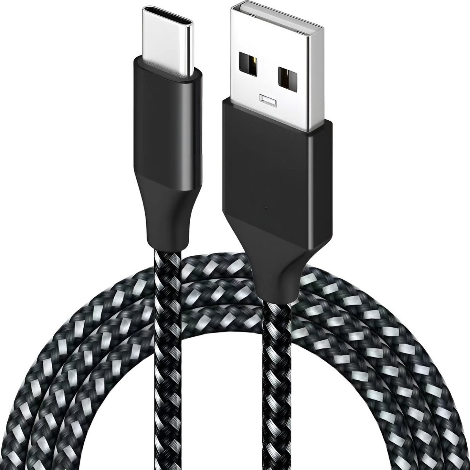 Braided Magnetic USB To USB-C CABLE 1M