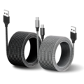 Braided Magnetic USB To USB-C CABLE 1M