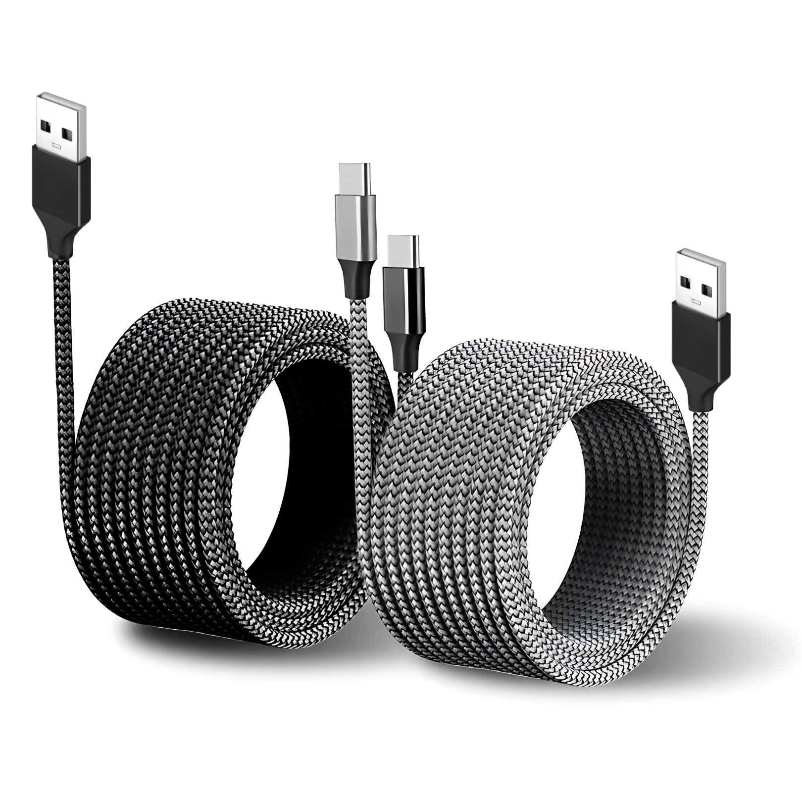 Braided Magnetic USB To USB-C CABLE 1M, foto 2 van 2