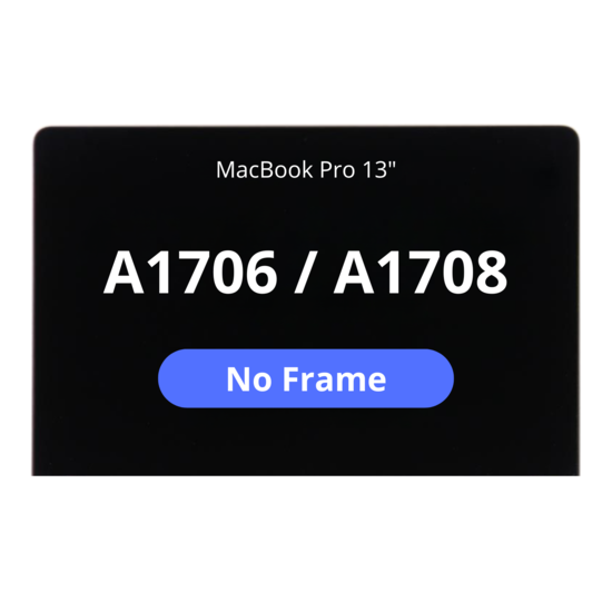 LCD For Macbook Pro 13" A1706 / A1708