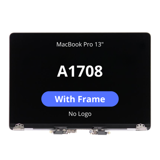 LCD  For Macbook Pro 13" A1708 2016-2017  with frame  No logo