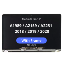 LLCD For  Macbook Pro 13" A1989/A2251 (2018-2020) /A2159  with frame  No logo