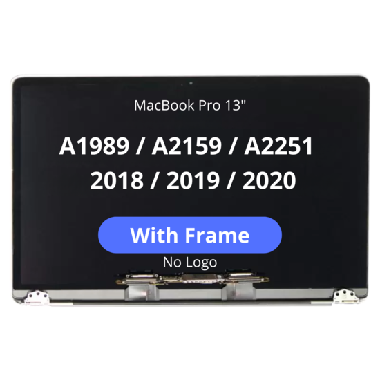 LCD For  Macbook Pro 13" A1989/A2251 (2018-2020) /A2159  with frame  No logo