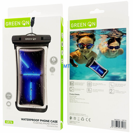 GREEN ON Waterproof Phone Case GR76