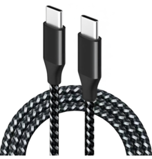 Braided Magnetic USB-C To USB-C CABLE 1M