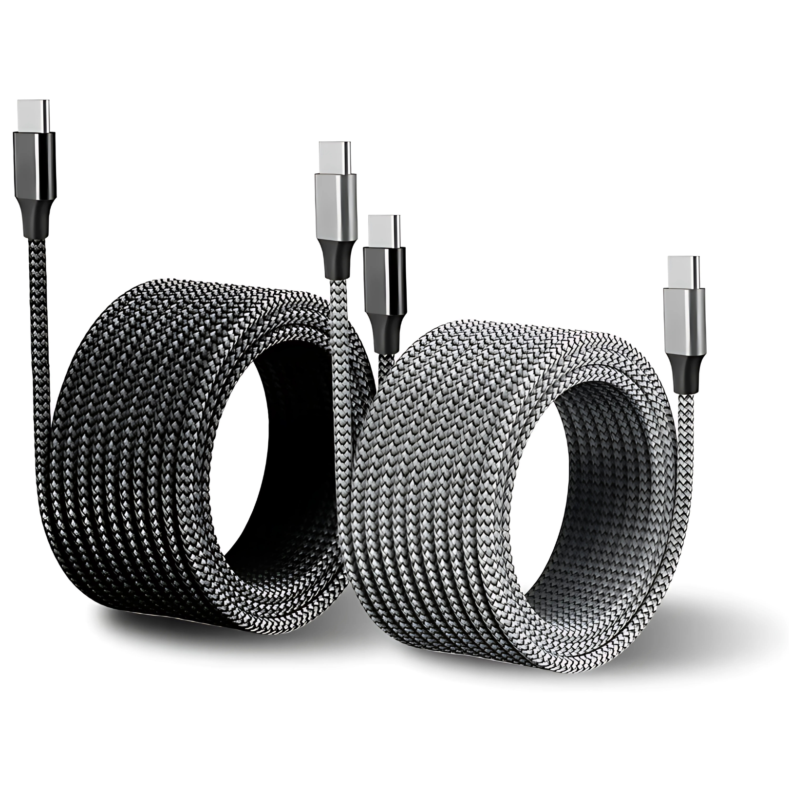 Braided Magnetic USB-C To USB-C CABLE 1M, foto 2 van 2