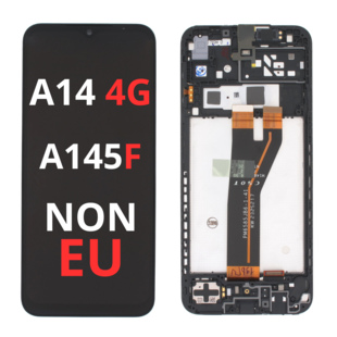 LCD Samsung Galaxy A14 4G A145F NON EU  GH82-31184A Black  Service Pack  ( NON EU)