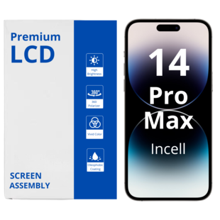 LCD Incell Excellent Screen Assembly For IPhone 14 Pro Max White Box