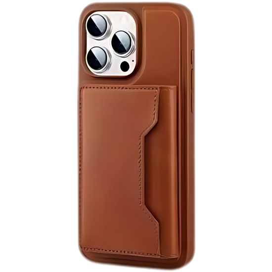 Lavann Magnetic Leather Wallet Back case 2 in 1 For IPhone 15 Plus