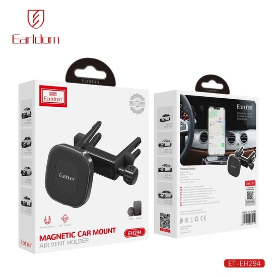 Earldom Magnetic Card Mount Air Vent Holder EH294