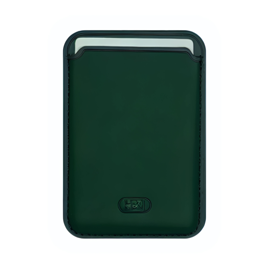 HDD Leather Magnetic Folding Bracket Card Bag