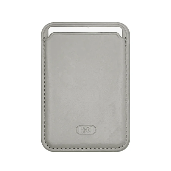 HDD Leather Magnetic Folding Bracket Card Bag