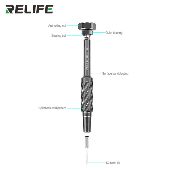 RELIFE RL-728 2D sturdy Mobile Phone Repair Screwdriver 0.8 5 Star