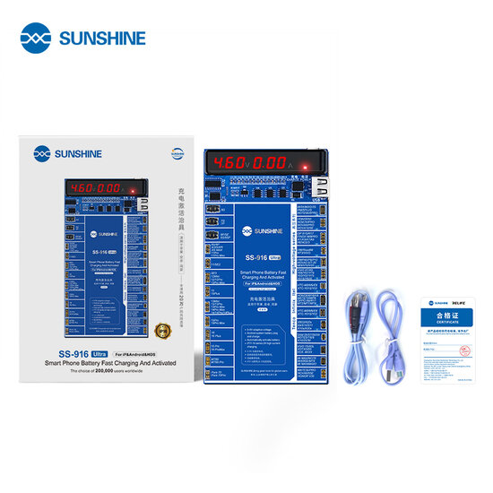 SUNSHINE SS-916 ultra IP Android Charging Activation Fixture