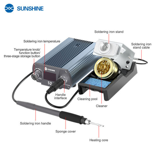 SUNSHINE S2 Smart Soldering Station