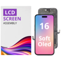 LCD Soft Oled For IPhone 16 White Box (Replaceable IC)