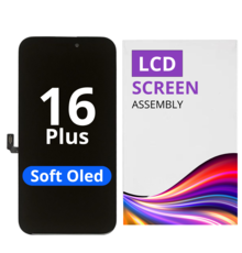 LCD Soft Oled For IPhone 16 Plus White Box