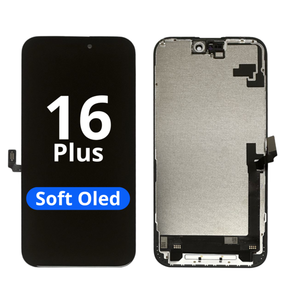 LCD Soft Oled For IPhone 16 Plus White Box