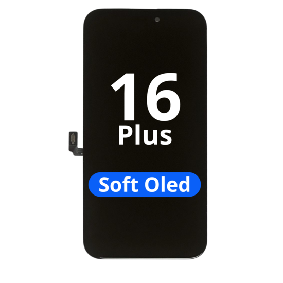 LCD Soft Oled For IPhone 16 Plus White Box