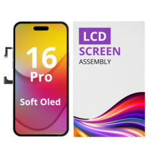 LCD Soft Oled For IPhone 16 Pro White Box