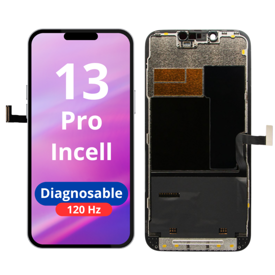 LCD Diagnosable Excellent Incell For IPhone 13 Pro 120 Hz White Box