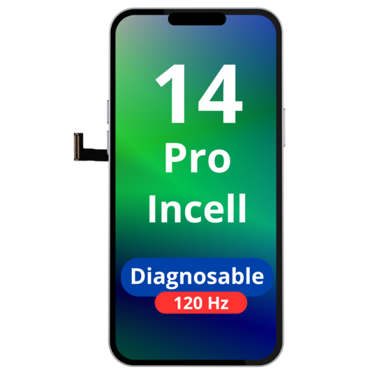 LCD Diagnosable Excellent Incell For IPhone 14 Pro 120 Hz White Box