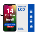 LCD Diagnosable Excellent Incell For IPhone 14 Pro Max 120 Hz White Box
