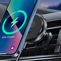 GREEN ON Magnet Wireless Car Charger IP 12 - IP 15 15W GR64