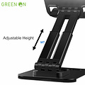 GREEN ON Folding Rotatable Metal Tablet Desk Stand GR57