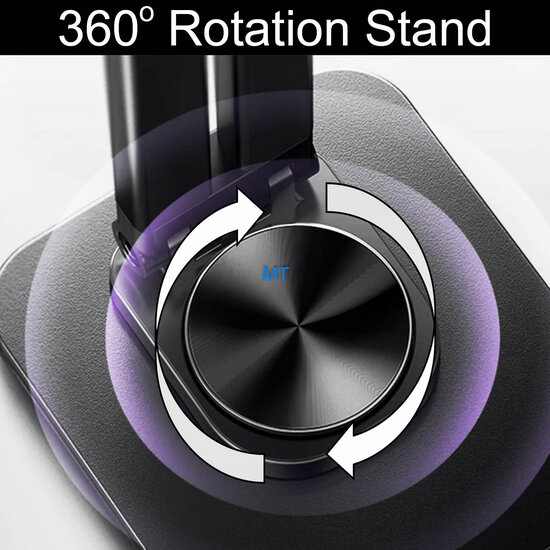 GREEN ON Folding Rotatable Metal Tablet Desk Stand GR57