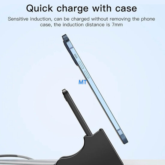 GREEN ON Desktop Wireless Charge / Phone holder 15W GR62