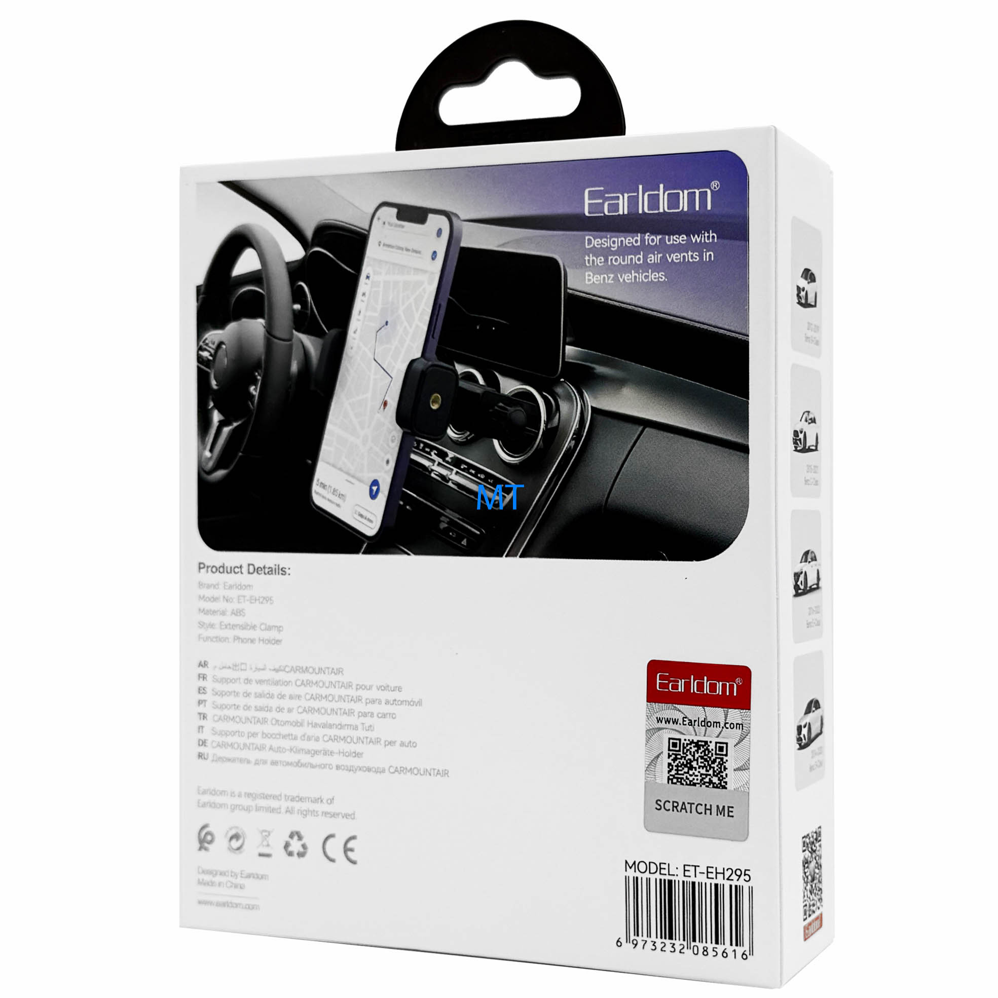 Earldom Car mount Air Vent Holder EH295, foto 4 van 4