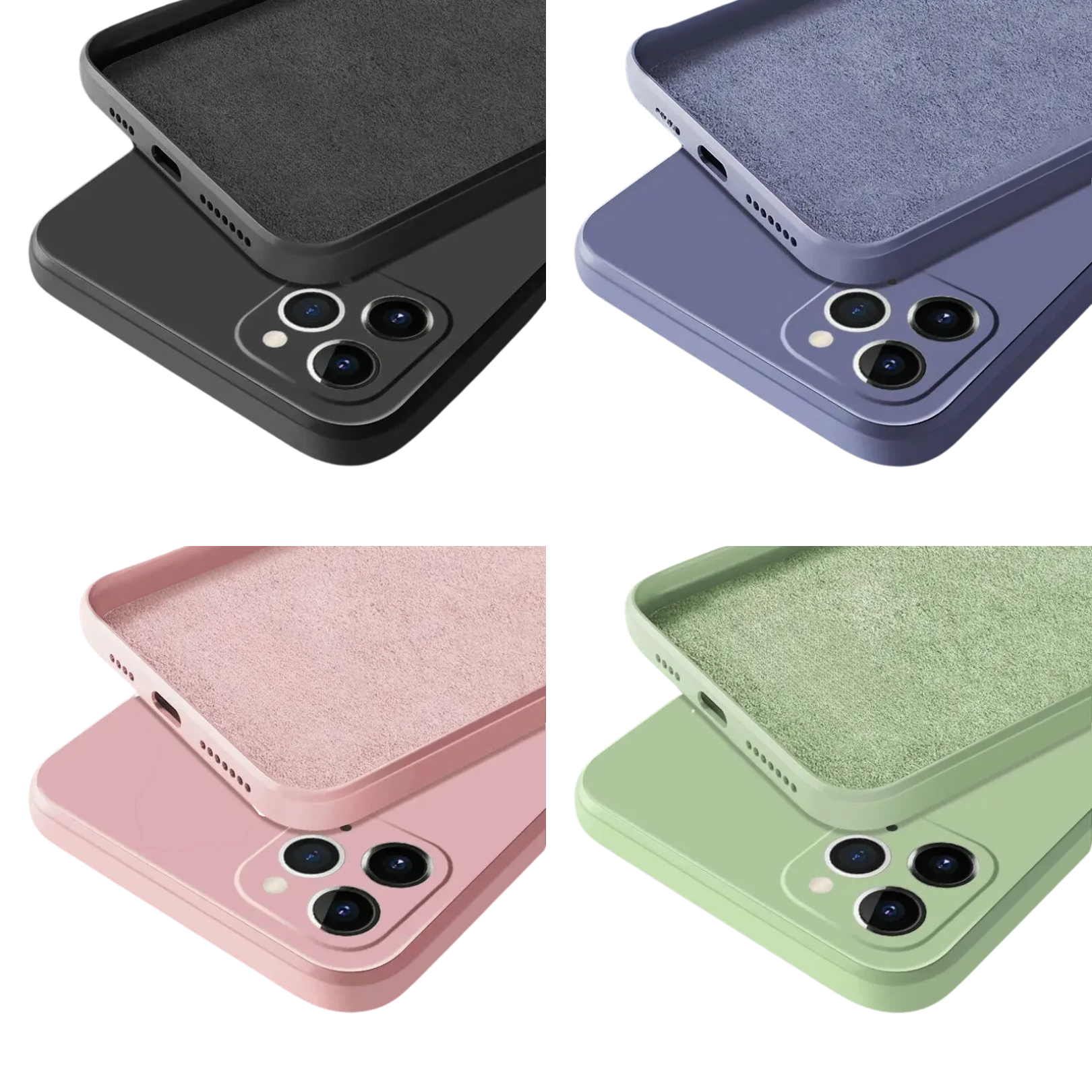Hole Luxe Silicone Case For IPhone 14 Pro Max, foto 4 van 6