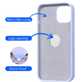 Hole Luxe Silicone Case For IPhone 12 mini