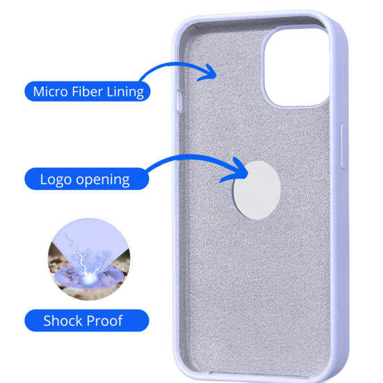 Hole Luxe Silicone Case For IPhone 11