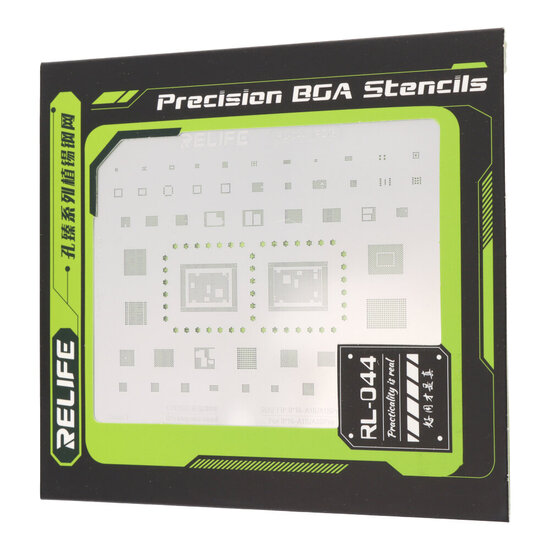 RELIFE RL-044 IPZ15 A16 / A18 / A18 Pro / CPU integrated steel stencil