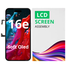 LCD Soft Oled For IPhone 16e White Box