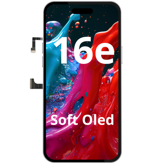 LCD Soft Oled For IPhone 16e / 17e White Box