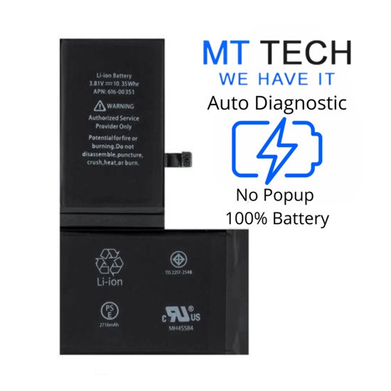 BATTERY MT Tech Auto Diagnosable Battery For IPhone 12 / 12 Pro